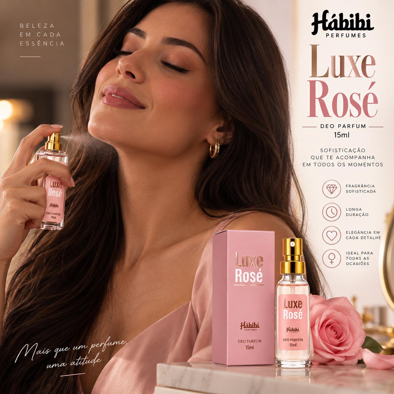 MINI PERFUME LUXE ROSÉ - 15 ML - Imagem 4