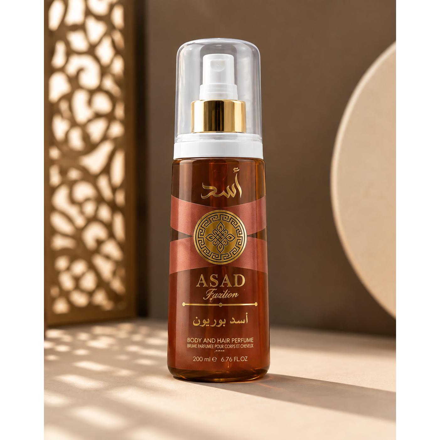 BODY SPLASH CORPO E CABELO ASAD BOUBON - 200 ML