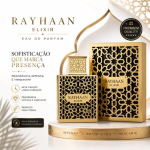 Perfume Árabe Nocturno Elixir by Rayhaan EDP 100ml Original