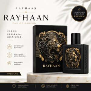 Perfume Árabe Lion by Rayhaan Eau de Parfum 100ml – Masculino Original
