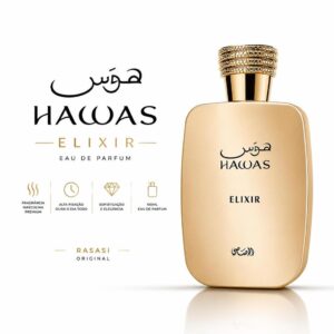 Perfume Rasasi Hawas Elixir Masculino Eau de Parfum   Original 100ml
