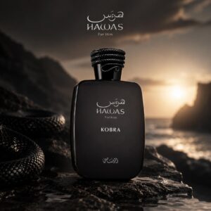 Perfume Árabe Rasasi Hawas Kobra Eau de Parfum 100ml – Masculino Original