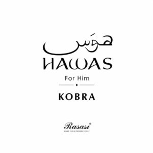 Perfume Árabe Rasasi Hawas Kobra Eau de Parfum 100ml – Masculino Original
